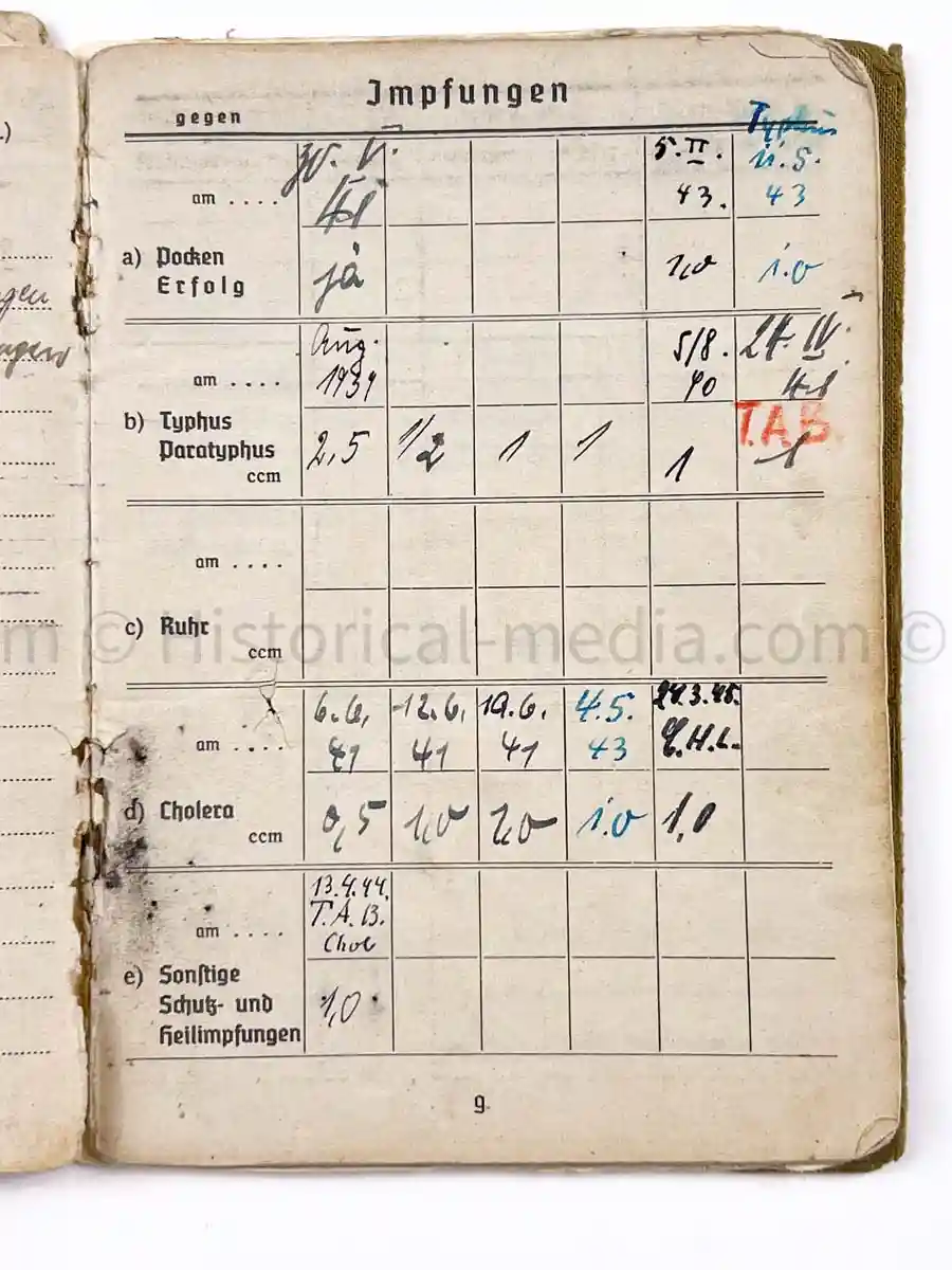 SOLDBUCH - 29. INFANTERIE-DIVISION FALKE - (sIG Sf.) - STALINGRAD