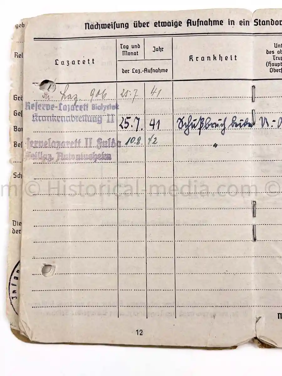 SOLDBUCH - 29. INFANTERIE-DIVISION FALKE - PANZER VERNICHTUNGS BRIGADE MECKLENBÜRG