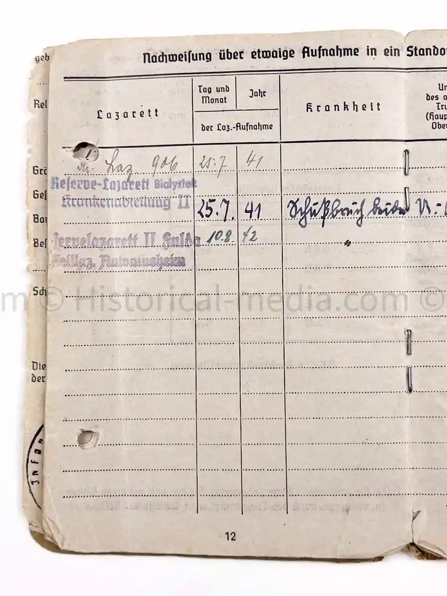 SOLDBUCH - 29. INFANTERIE-DIVISION FALKE - PANZER VERNICHTUNGS BRIGADE MECKLENBÜRG