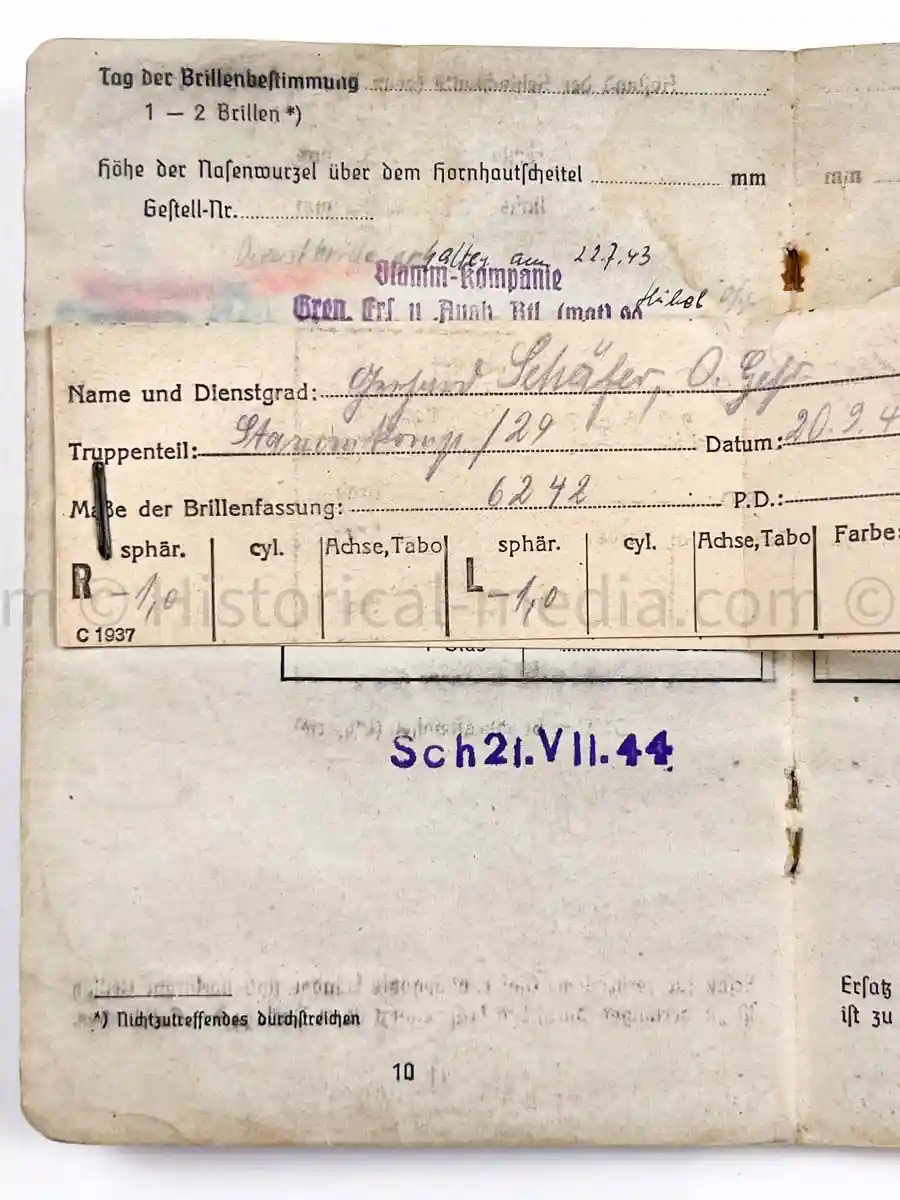 SOLDBUCH - 547. VOLKSGRENADIER DIVISION - PANZER GRENADIER REGIMENT ODER