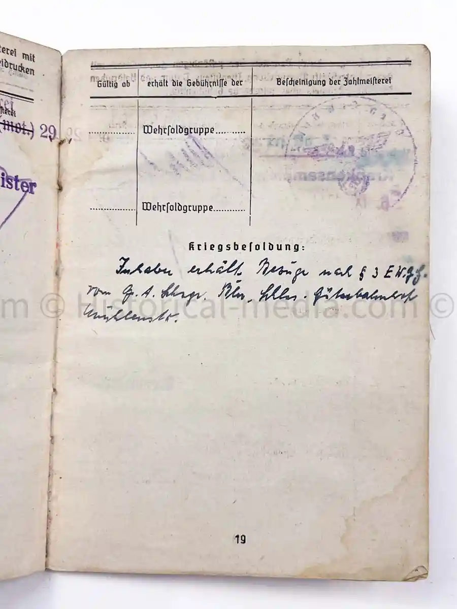 SOLDBUCH - 547. VOLKSGRENADIER DIVISION - PANZER GRENADIER REGIMENT ODER