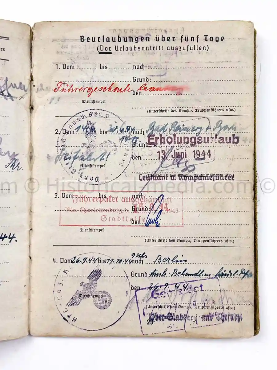 SOLDBUCH - 547. VOLKSGRENADIER DIVISION - PANZER GRENADIER REGIMENT ODER