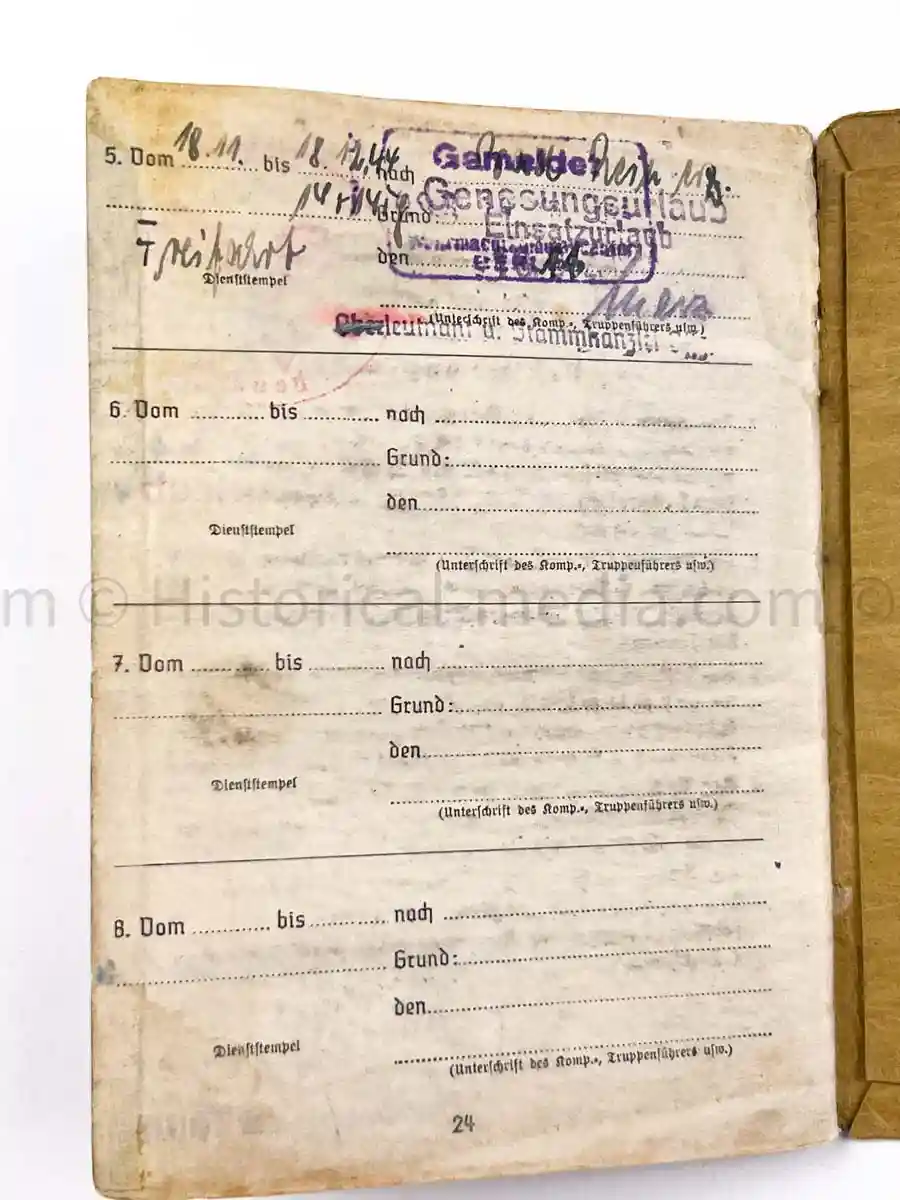 SOLDBUCH - 547. VOLKSGRENADIER DIVISION - PANZER GRENADIER REGIMENT ODER
