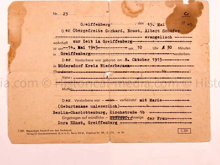 SOLDBUCH - 547. VOLKSGRENADIER DIVISION - PANZER GRENADIER REGIMENT ODER