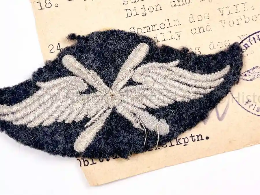 WEHRPASS - JAGDGESCHWADER 27 - EBEN EMAEL - AFRIKAKORPS - D-DAY - NORMANDY !