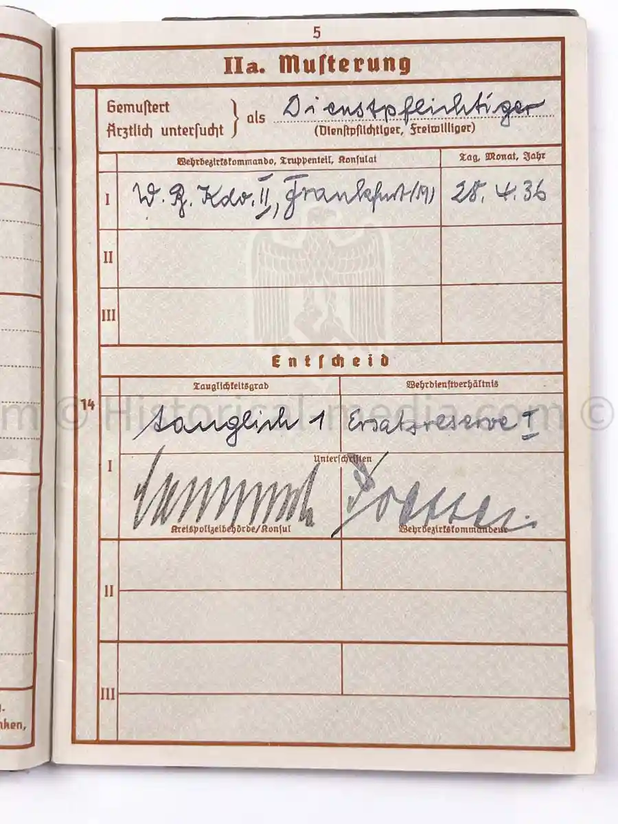 WEHRPASS - PIONIER BATAILLON 49 - 10. PANZER DIVISION - POLAND 1939 - BREST-LITOVSK 