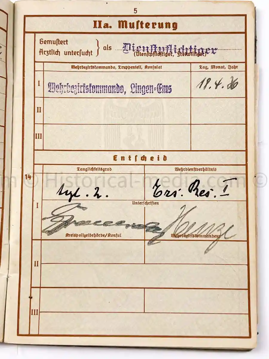WEHRPASS - PIONIER BAT. 88 - 46. INFANTERIE DIVISION - POLAND, FRANCE, RUSSIA - KIA 
