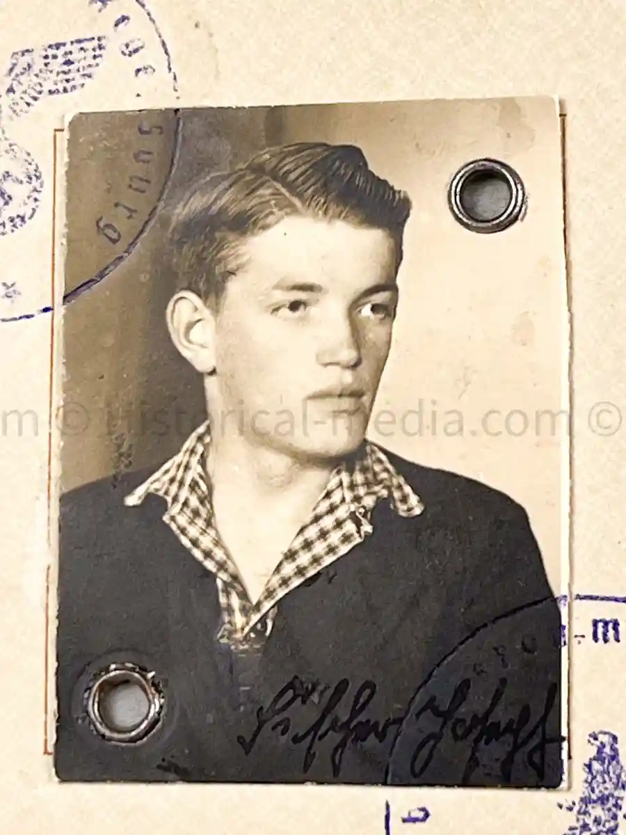 WEHRPASS - PANZERJÄGER ABTEILUNG 52 - 46. INFANTERIE DIVISION - POLAND, FRANCE, RUSSIA 