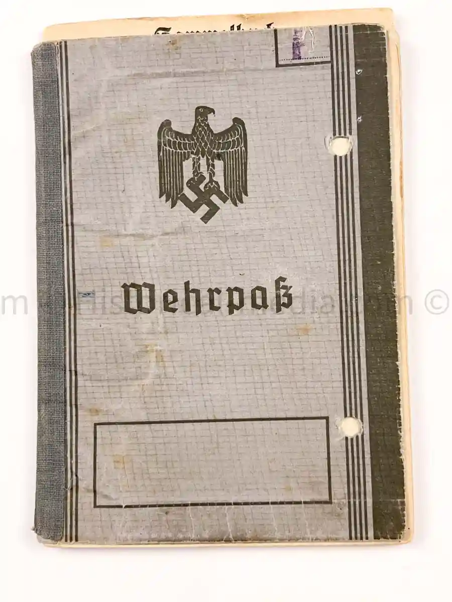 WEHRPASS - INFANTERIE REGIMENT 54 - 18. INFANTERIE DIVISION - POAND, FRANCE, RUSSIA 