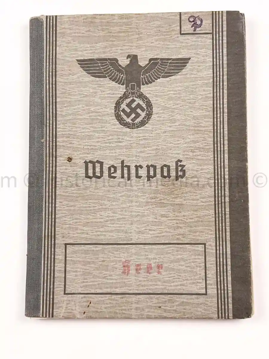 WEHRPASS - ARTILLERIE REGIMENT 208 - 208. INFANTERIE DIVISION - POLAND CAMPAIGN 