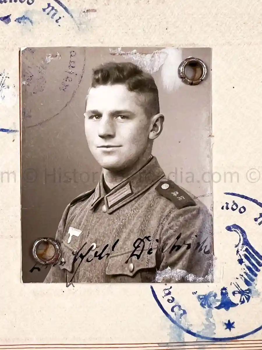 WEHRPASS - GEBIRGS KRADSCHÜTZEN SCHWADRON 54 - 1. GEBIRGS DIVISION - SUDETENLAND, POLAND, FRANCE, RUSSIA