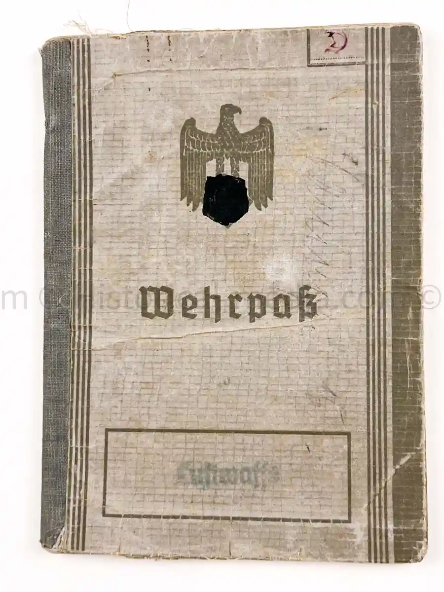 WEHRPASS - FLAK REGIMENT 36 - POLAND 1939 + FRANCE 1940 