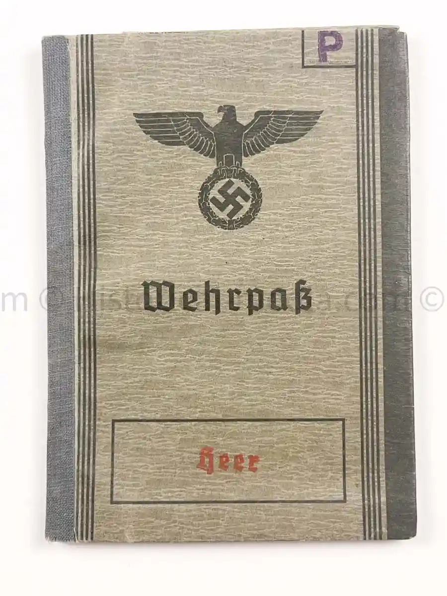 WEHRPASS - 4. LEICHTE DIVISION - KIA - POLAND CAMPAIGN 1939