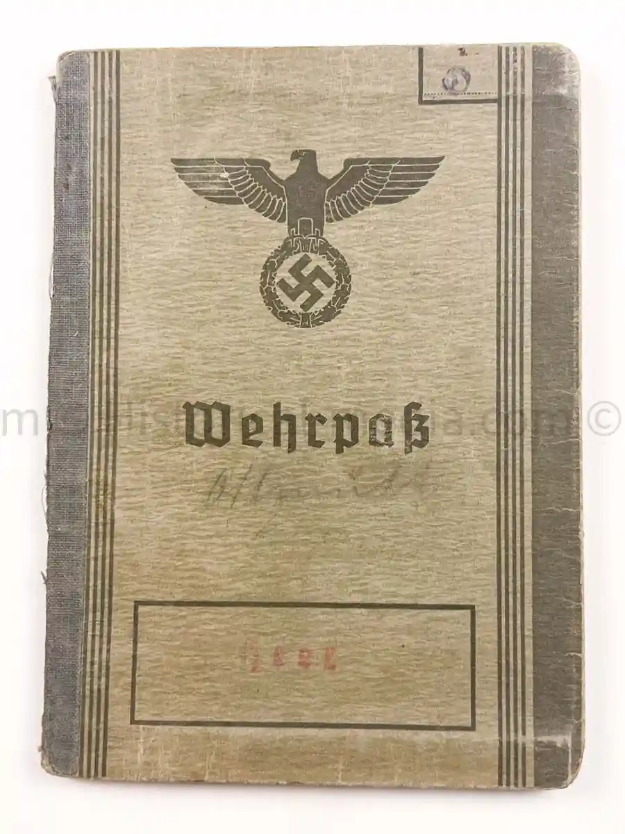 WEHRPASS - 18. INFANTERIE DIVISION - WOUNDED POLAND 1939 