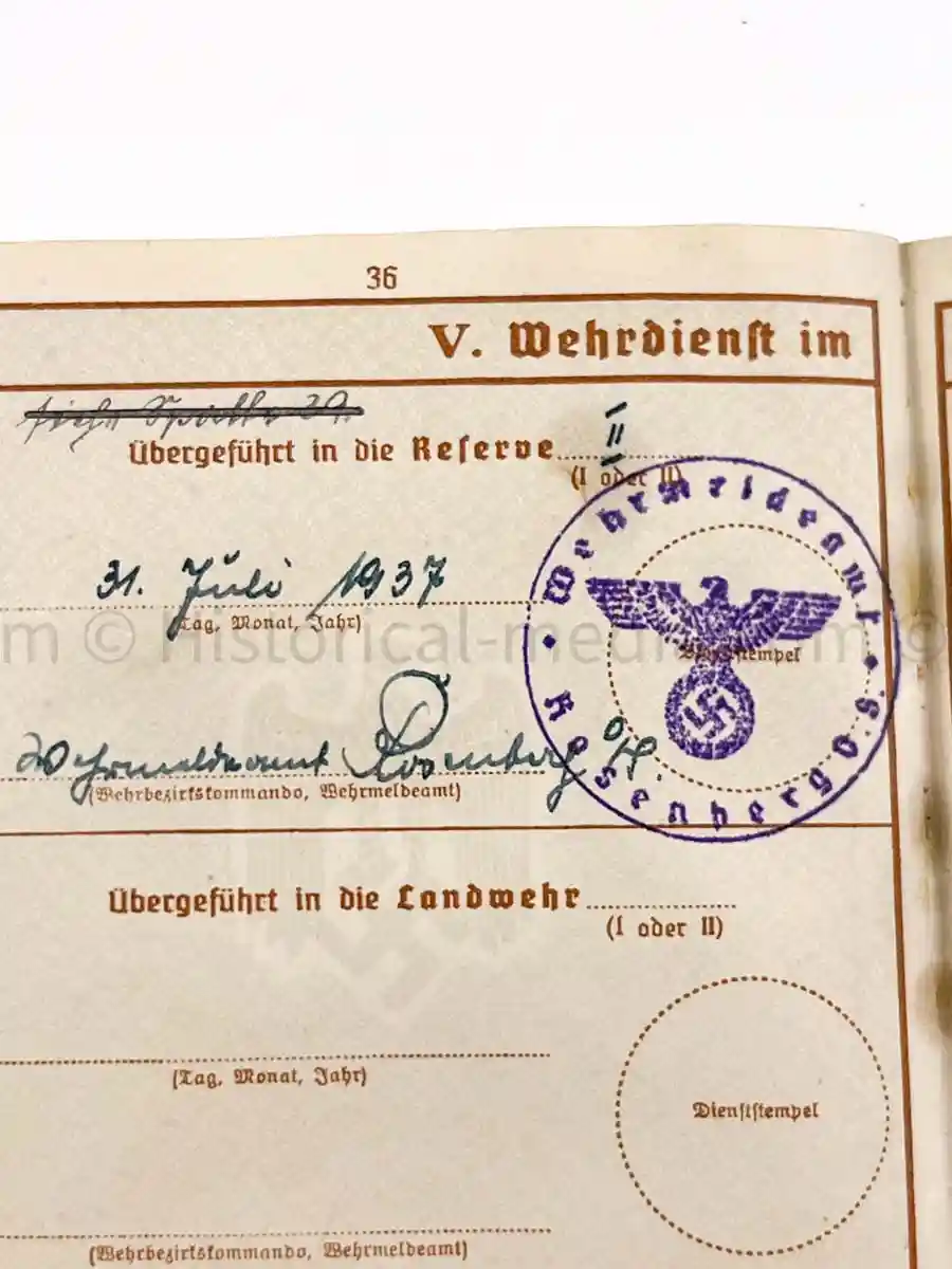 WEHRPASS - 239. INFANTERIE DIVISION - POLAND, FRANCE, RUSSIA - KIA 