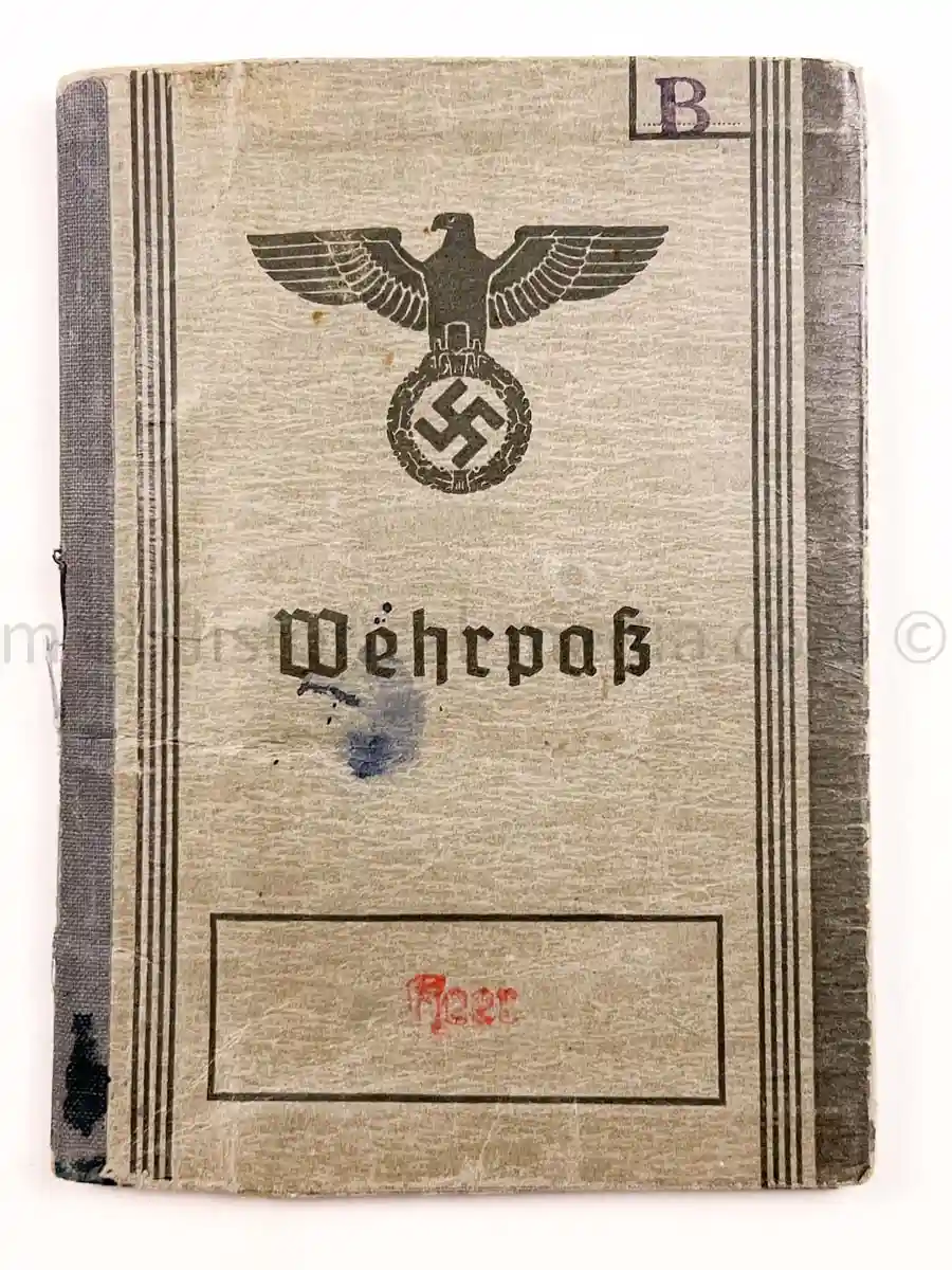 WEHRPASS - 9. PANZER DIVISION - POLAND, FRANCE 