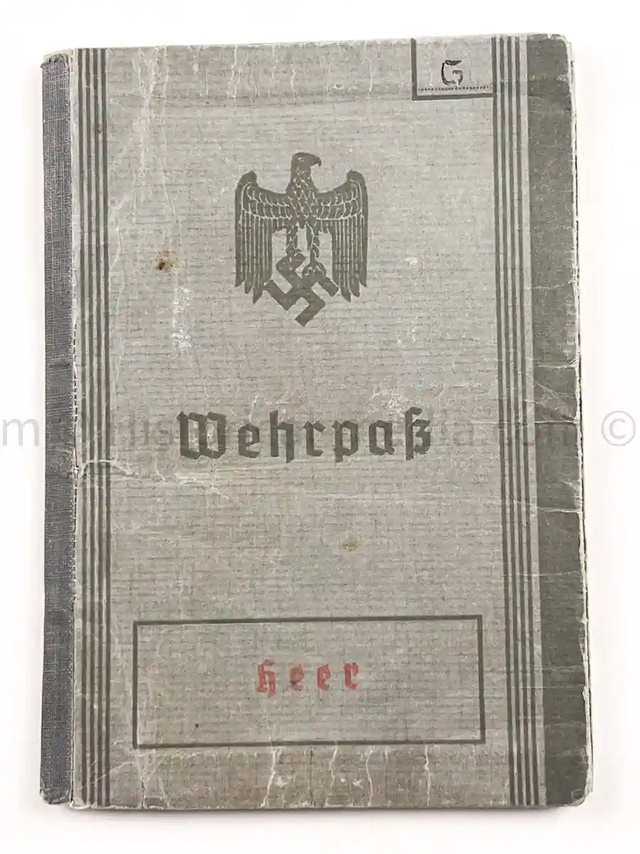 WEHRPASS - 23. INFANTERIE DIVISION 