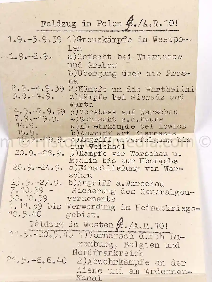 GEBIRGSJÄGER WEHRPASS - 10. INFANTERIE DIVISION - 5. GEBIRGS DIVISION - POLAND, FRANCE, BALKANS, GREECE, RUSSIA - WOLCHOW & LENINGRAD