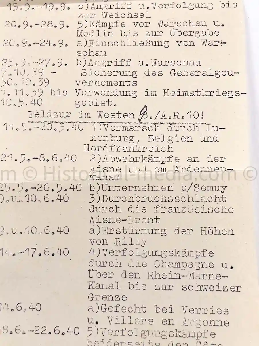GEBIRGSJÄGER WEHRPASS - 10. INFANTERIE DIVISION - 5. GEBIRGS DIVISION - POLAND, FRANCE, BALKANS, GREECE, RUSSIA - WOLCHOW & LENINGRAD