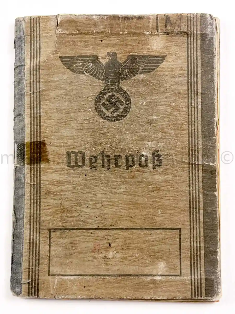 WEHRPASS - 1. INFANTERIE DIVISION - POLAND, FRANCE 
