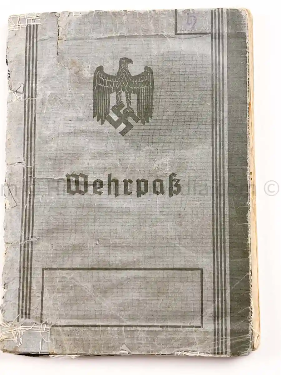 WEHRPASS - BICYCLE INFANTRY - 73. INFANTERIE DIVISION - RADFAHR SCHWADRON 323 - POLAND, FRANCE, RUSSIA