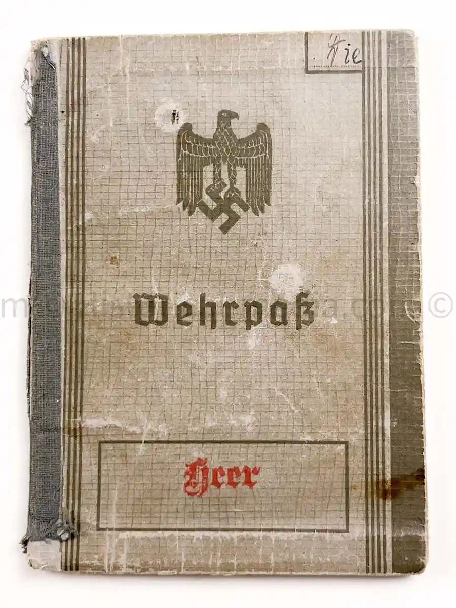 WEHRPASS - HAUPTMANN - 31. + 387. INFANTERIE DIVISION - EK1 - 8 AWARDS - KIA 1943 