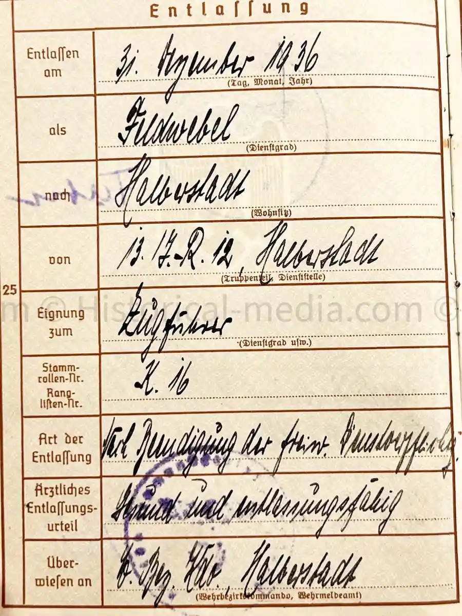 WEHRPASS - HAUPTMANN - 31. + 387. INFANTERIE DIVISION - EK1 - 8 AWARDS - KIA 1943 