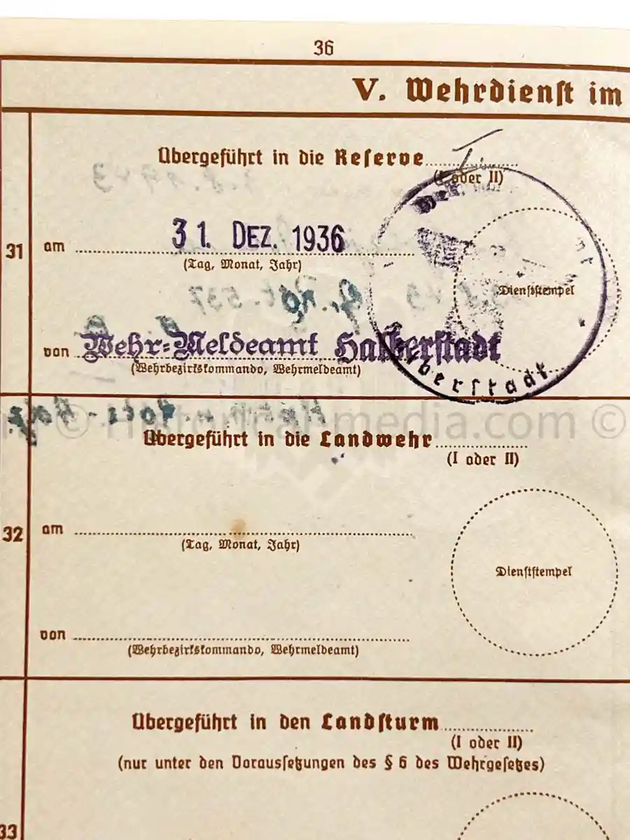 WEHRPASS - HAUPTMANN - 31. + 387. INFANTERIE DIVISION - EK1 - 8 AWARDS - KIA 1943 