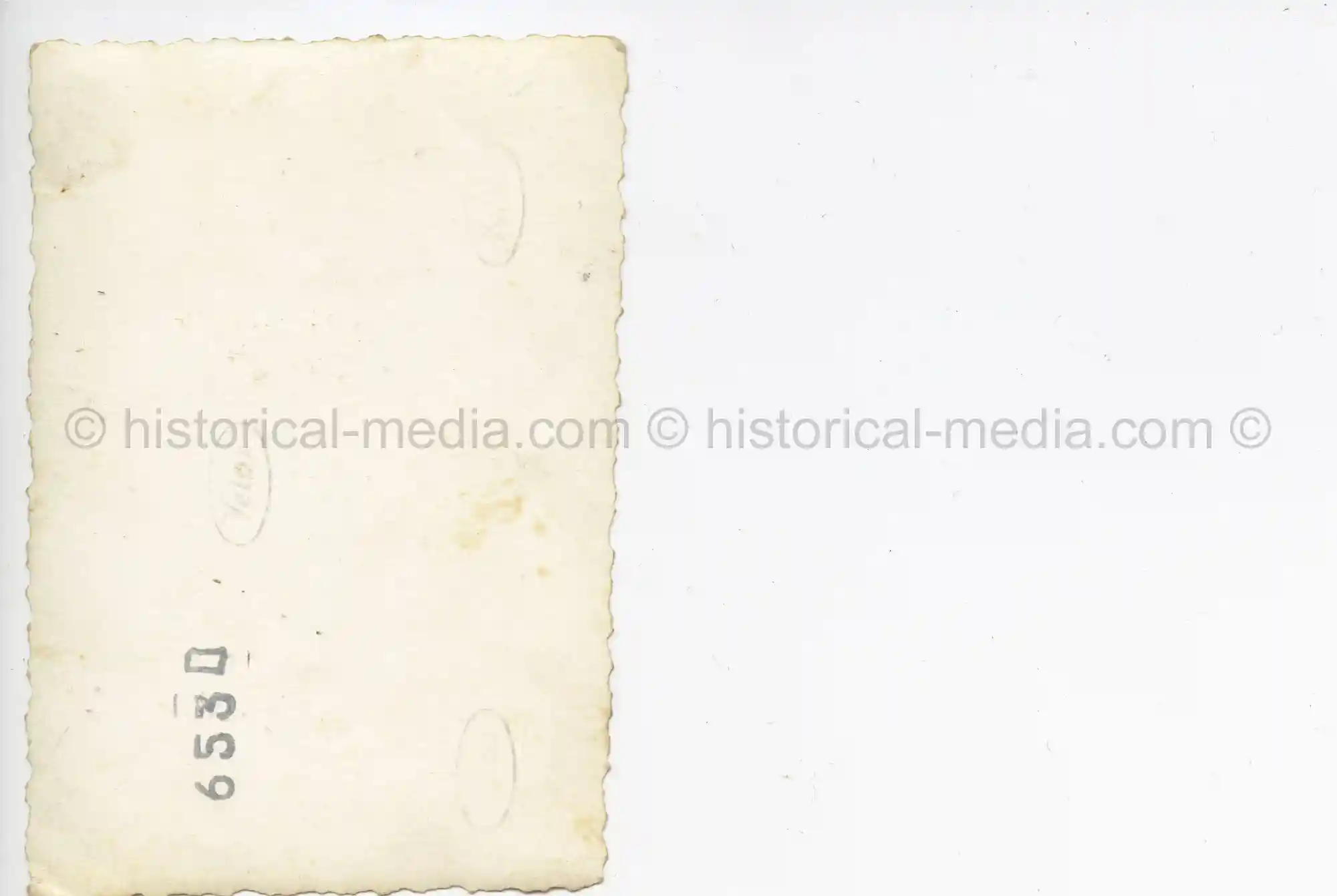 WAFFEN-SS PHOTO - WIKING  SOLDIER WEARING ALLIED HELMET (NO SS COLLAR TAB RUNES)