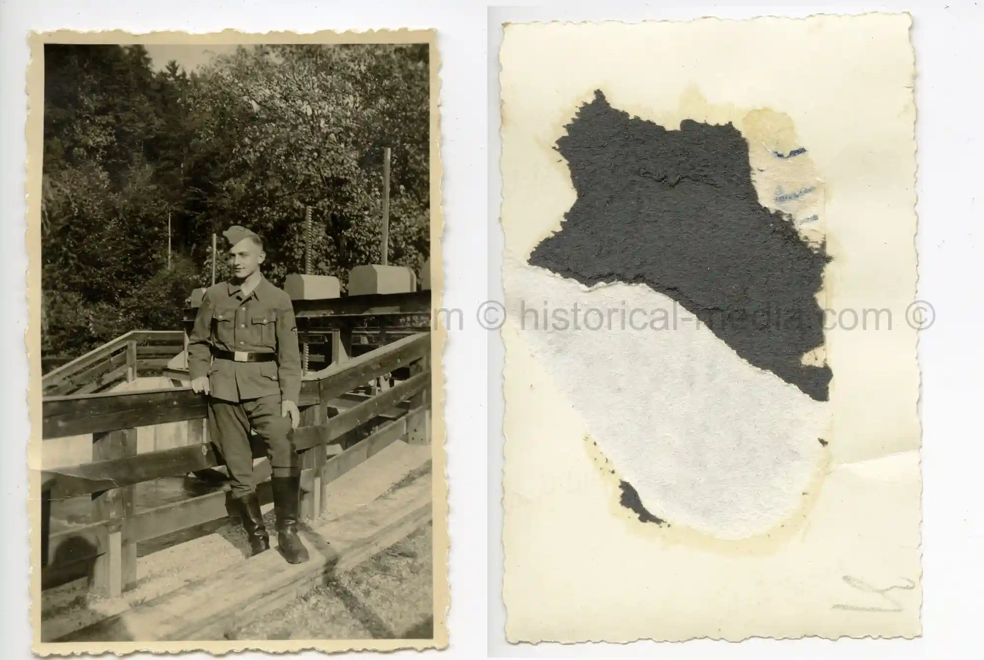 WAFFEN-SS PHOTO - WIKING SOLDIER POSES