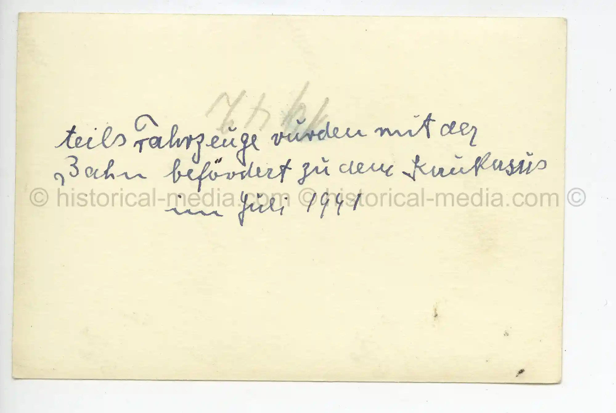 WAFFEN-SS PHOTO - WIKING KRADSCHÜTZEN PASSES DESTRUCTION IN CAUCASES 1941