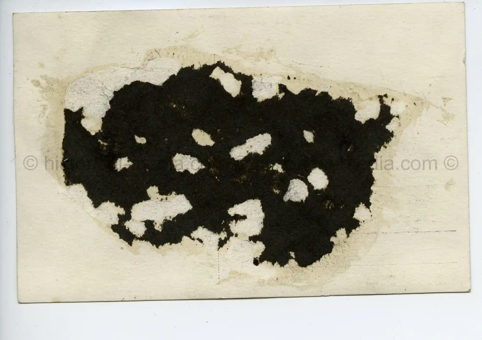 WAFFEN-SS POSTCARD PHOTO - DACHAU SS BARRACKS - GUARD GATE