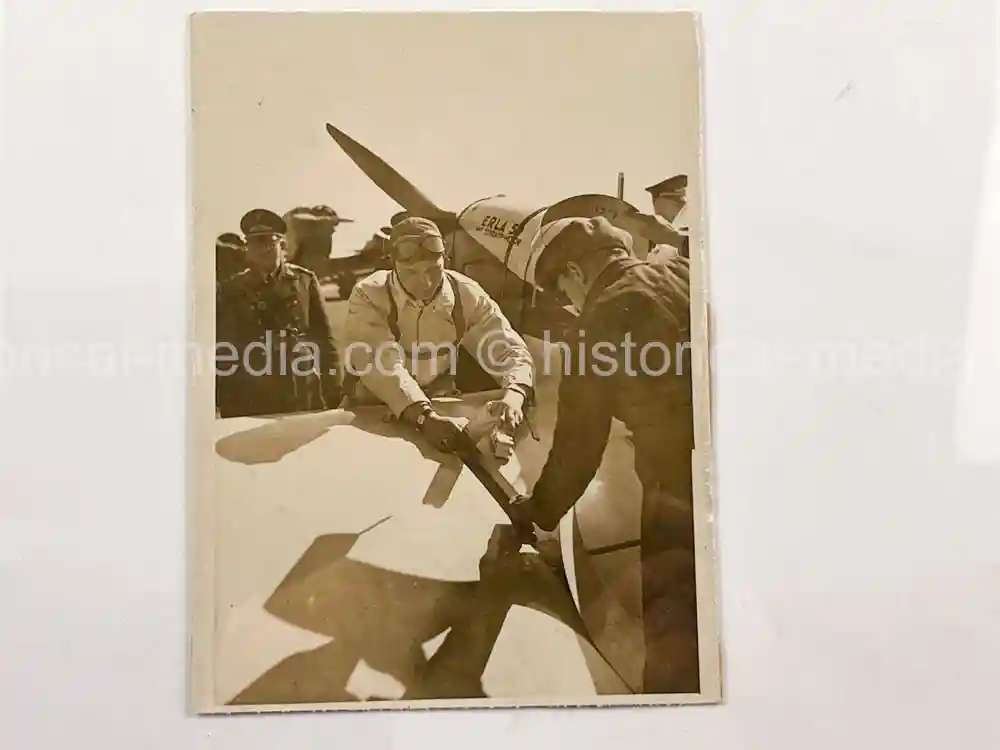 ORIGINAL PRESS PHOTO -  GERMAN AIRPLANE ERLA 5D