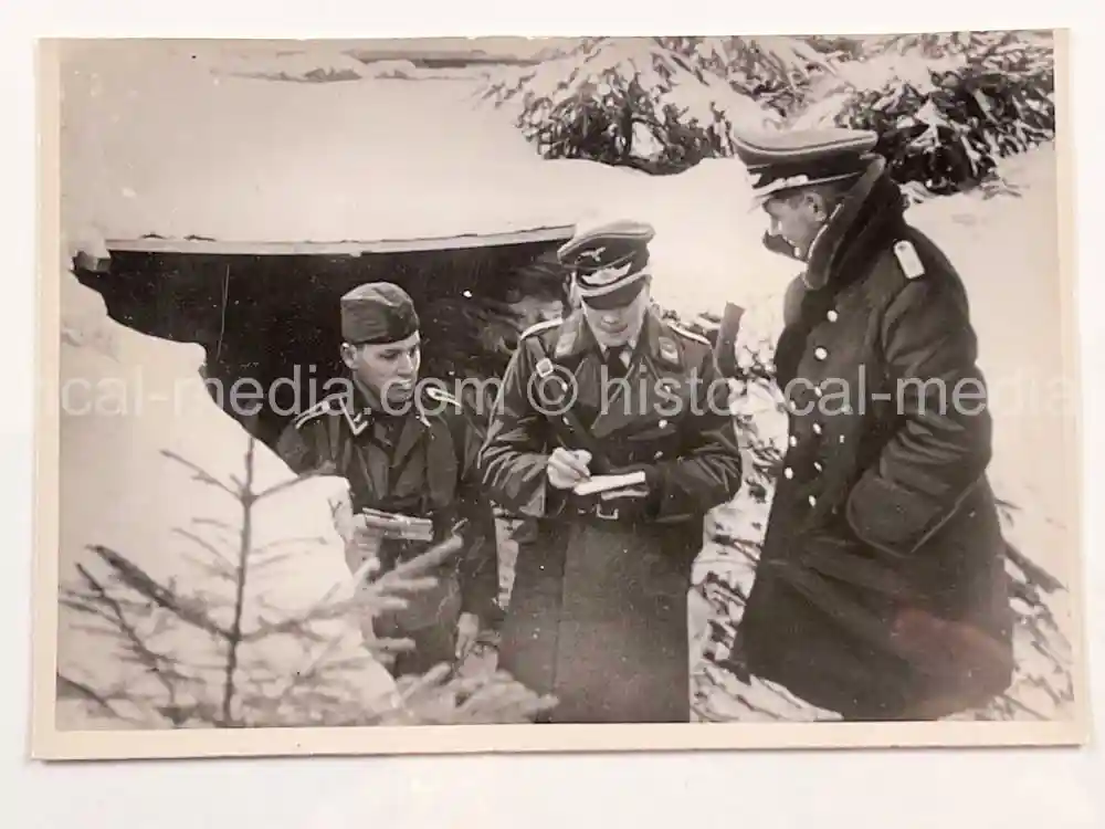 ORIGINAL PRESS PHOTO -  LUFTWAFFE FLAK STELLUNG