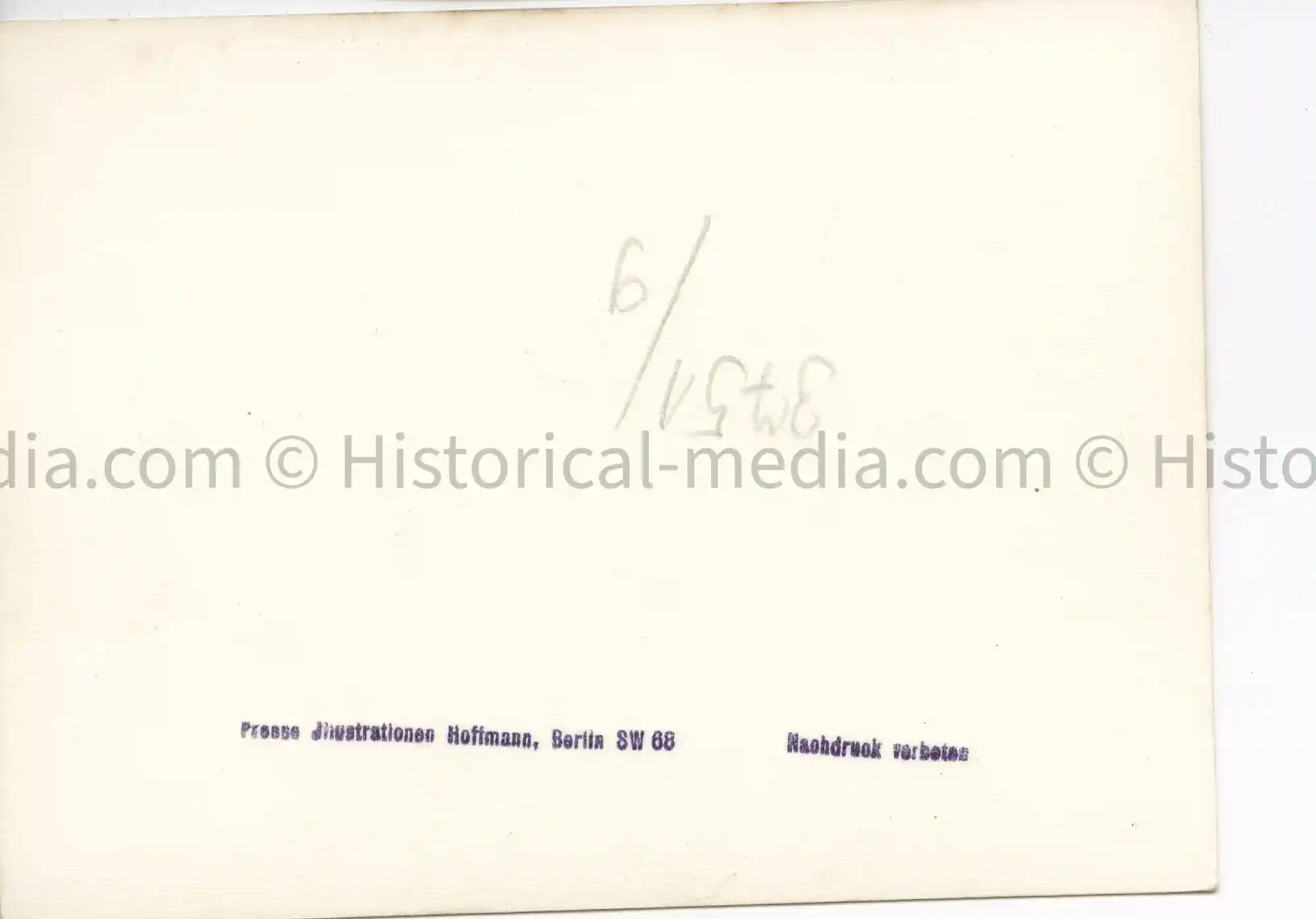 ORIGINAL PHOTO HEINRICH HIMMLER - HOFFMANN STUDIO