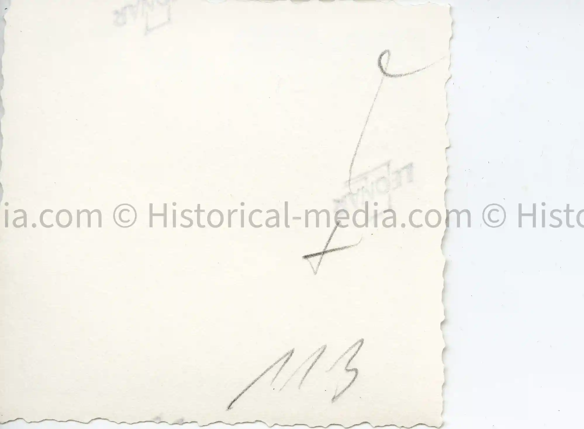 ORIGINAL PRIVATE PHOTO HITLER ON PARADE IN CONVERTIBLE