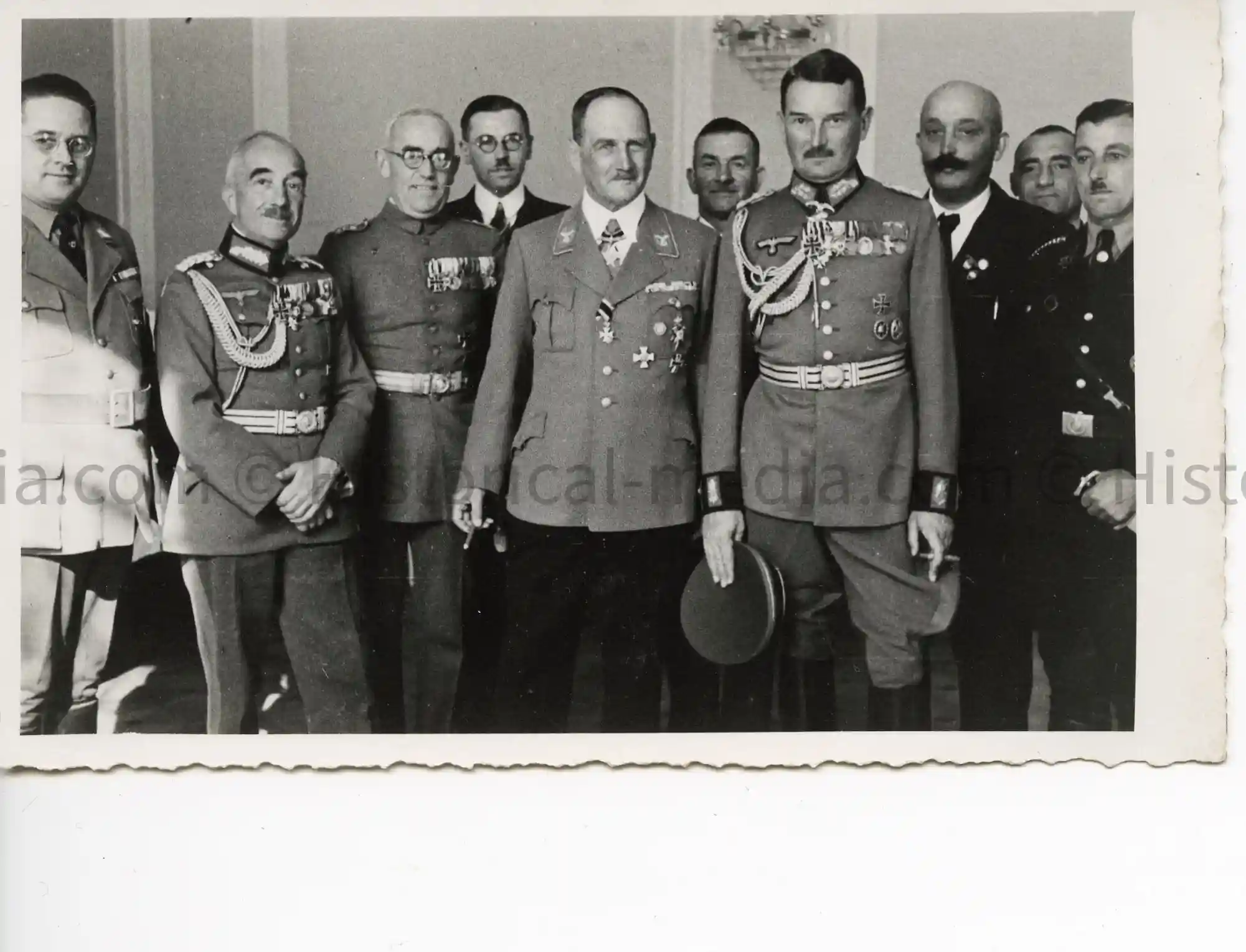 ORIGINAL PHOTO FRANZ RITTER VON EPP & GENERALS