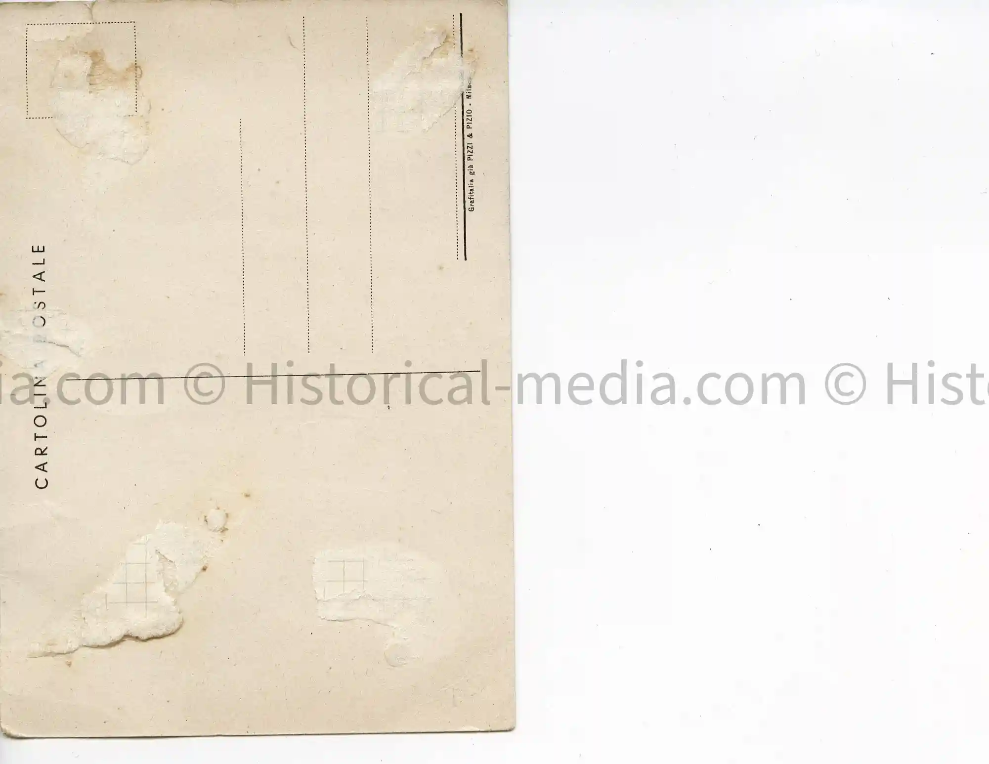 RARE COLOR PROPAGANDA POSTCARD 