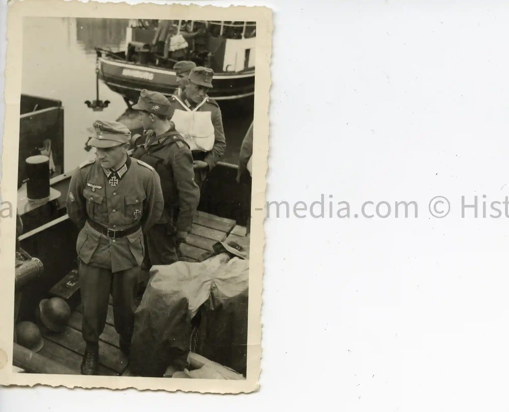 WWII GERMAN PHOTO GEBIRGSJAEGER KNIGHTS CROSS WINNER - DAUMILLER