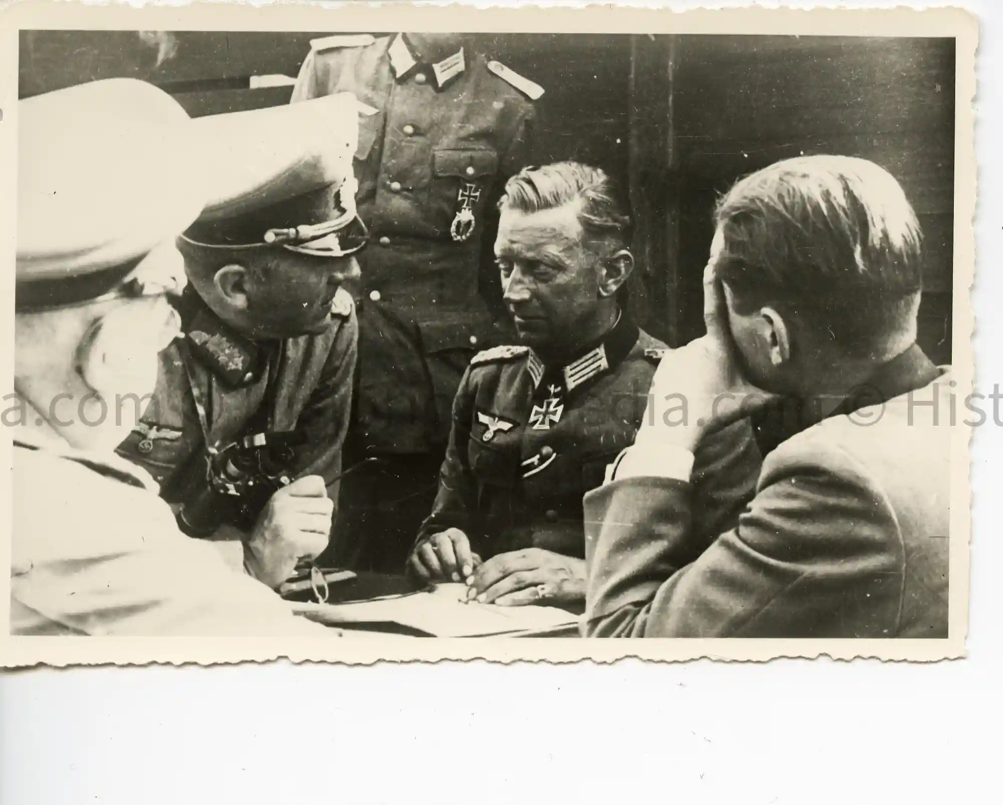WWII GERMAN PHOTO KNIGHTS CROSS WINNER Thomas-Emil von Wickede WWII GERMAN PHOTO KNIGHTS CROSS WINNER Thomas-Emil von Wickede