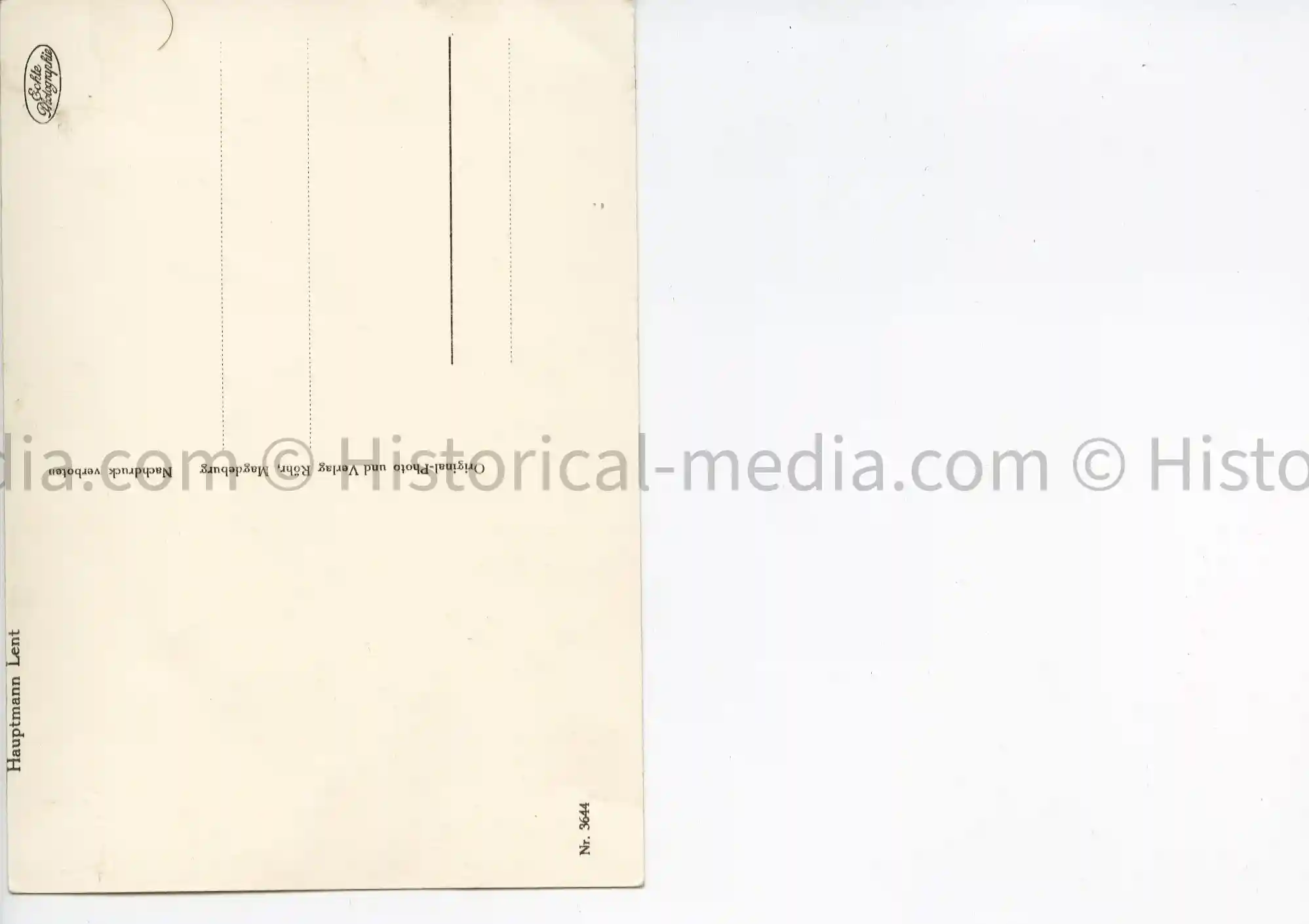 KNIGHTS CROSS WINNER POSTCARD PORTRAIT PHOTO - HELMUT LENT