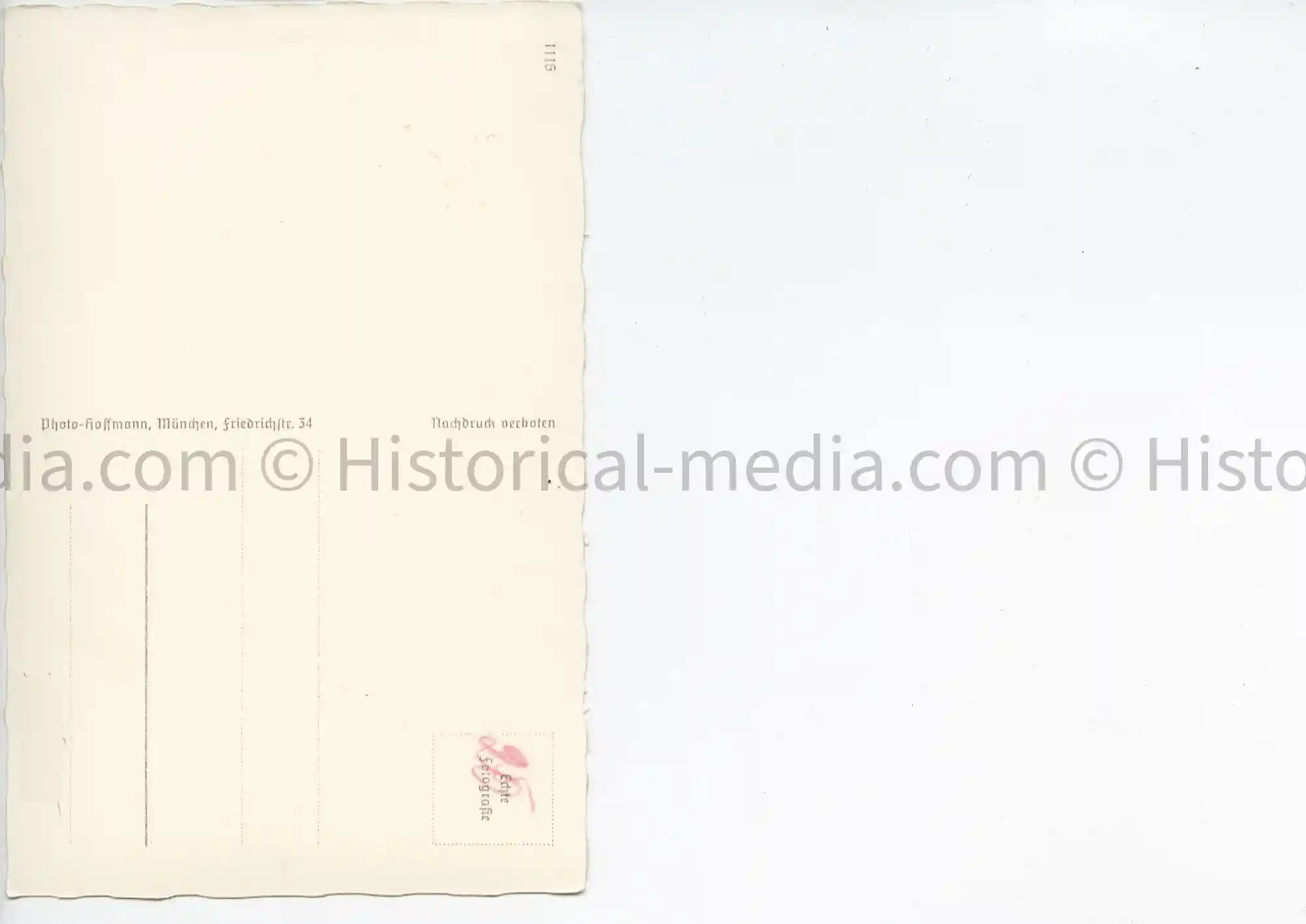 KNIGHTS CROSS WINNER PORTRAIT PHOTO POSTCARD - GENERALOBERST BRAUCHITSCH