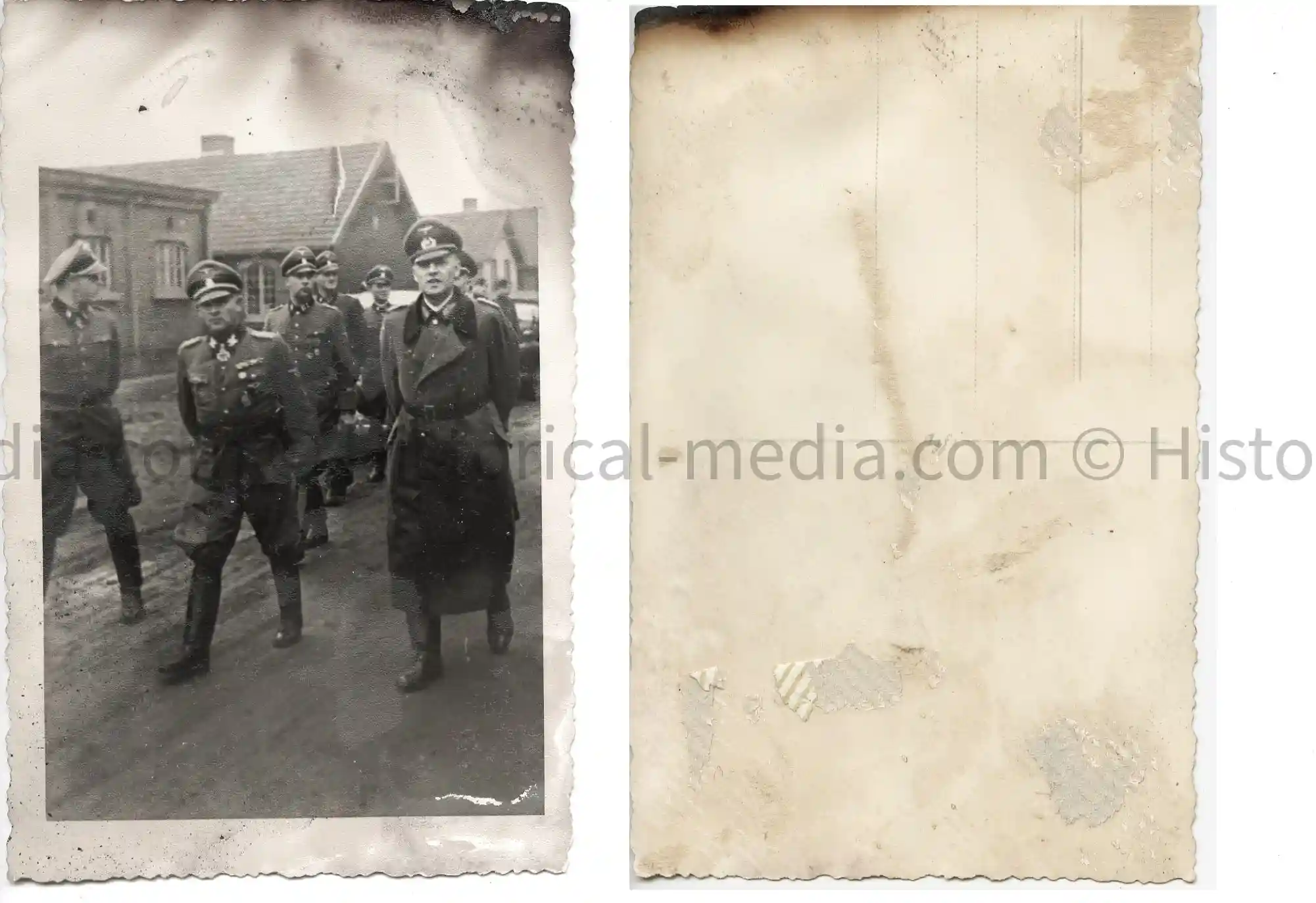 ORIGINAL PRIVATE PHOTO - WAFFEN-SS SS-Oberst-Gruppenführer SEPP DIETRICH ORIGINAL PRIVATE PHOTO - WAFFEN-SS SS-Oberst-Gruppenführer SEPP DIETRICH