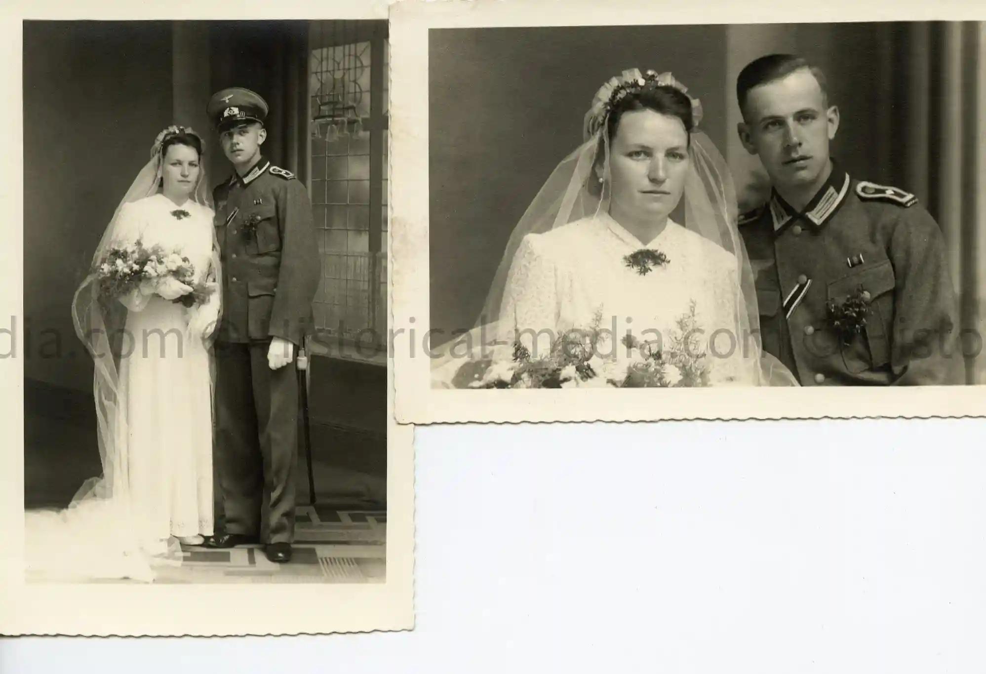 2X SOLDIER PORTRAIT WEDDING PHOTOS