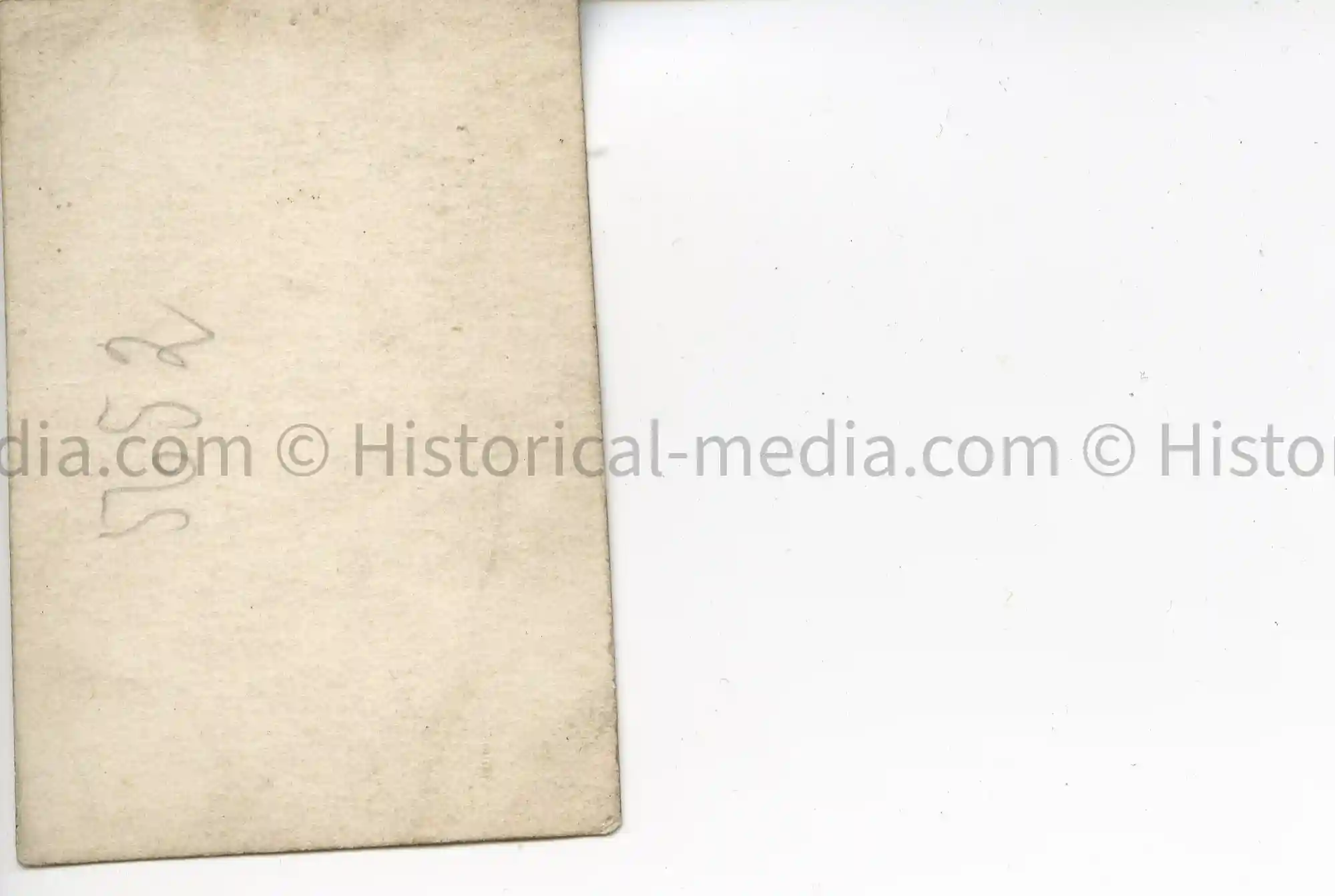 PANZER SOLDIER STUDIO PORTRAIT PHOTO - PASS-SIZE