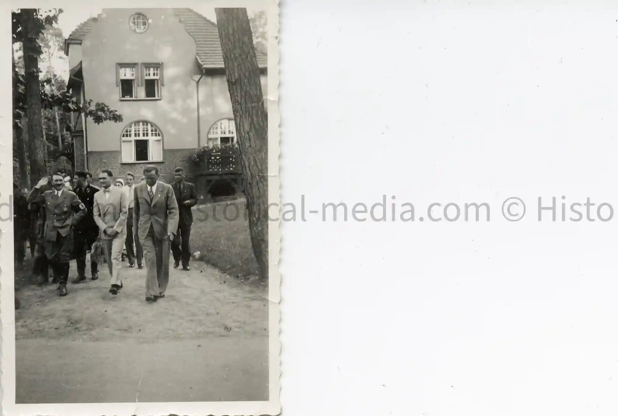ORIGINAL PRIVATE PHOTO ADOLF HITLER & RUDOLF HESS ORIGINAL PRIVATE PHOTO ADOLF HITLER & RUDOLF HESS