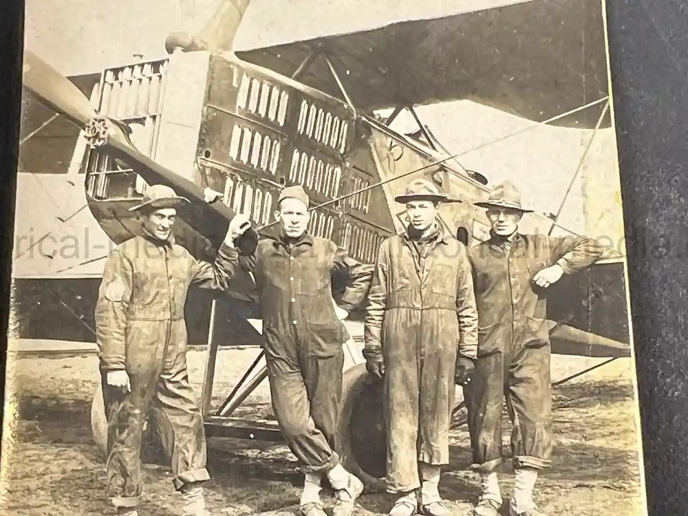 US WWI AVIATION PHOTO ALBUM - SUPER AIRCRAFT IMAGES!