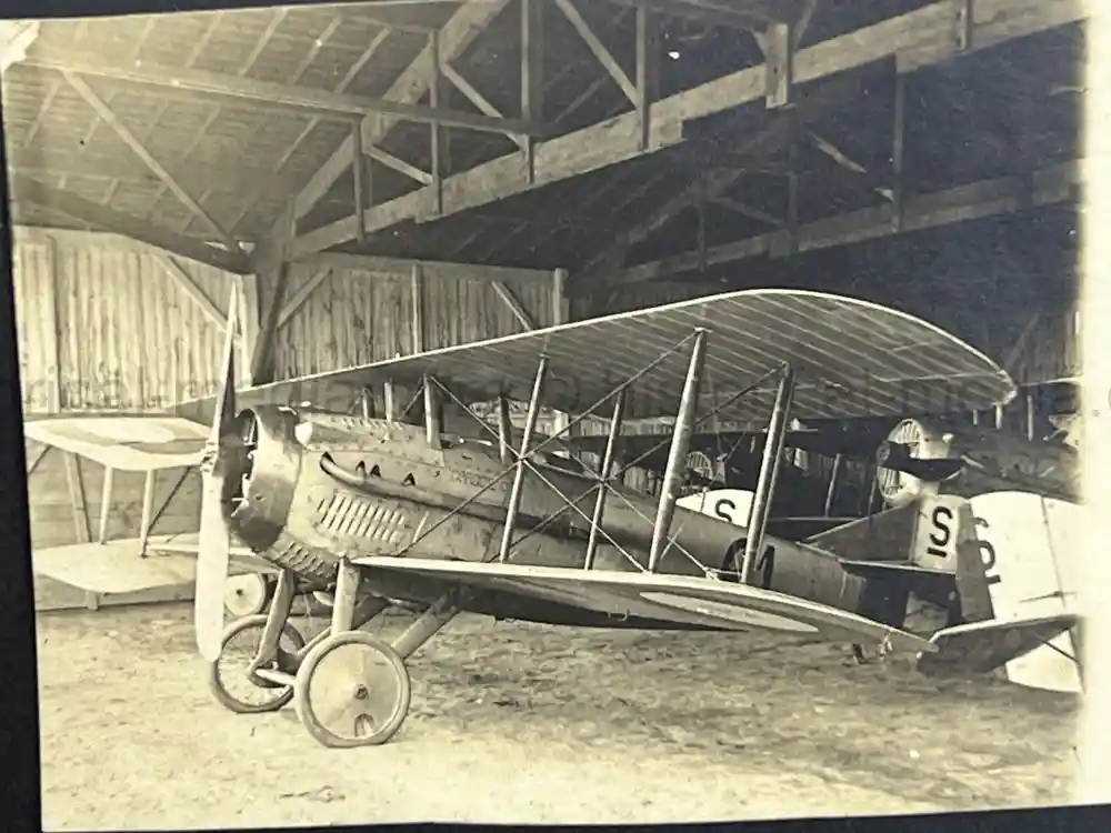 US WWI AVIATION PHOTO ALBUM - SUPER AIRCRAFT IMAGES!