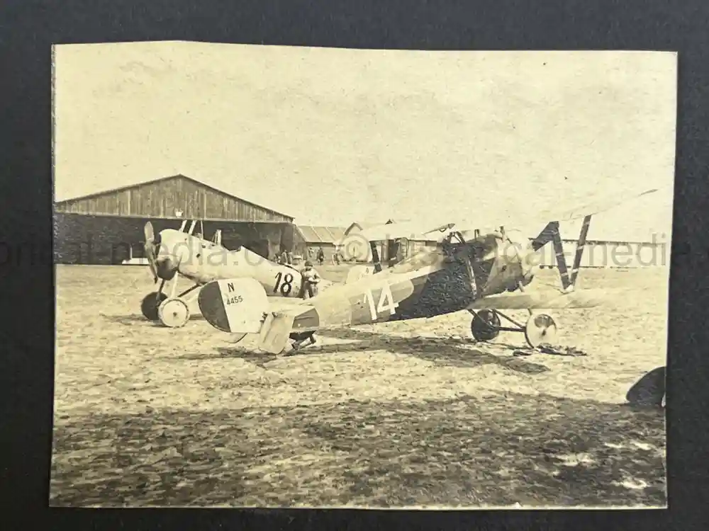 US WWI AVIATION PHOTO ALBUM - SUPER AIRCRAFT IMAGES!