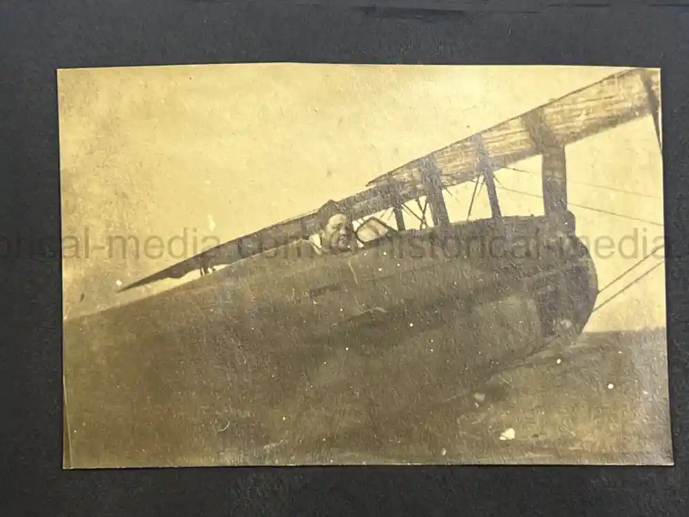 US WWI AVIATION PHOTO ALBUM - SUPER AIRCRAFT IMAGES!